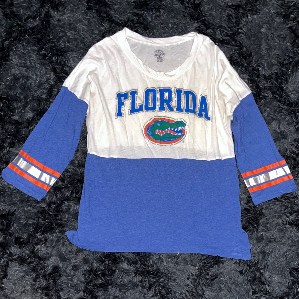 Rivalry Threads Florida Gators Long Sleeve Tee - Blue, White, Orange